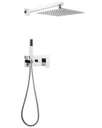 Душевая система Abber Weiss Daheim AF8218, хром