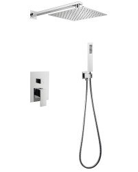 Душевая система Abber Weiss Daheim AF8219, хром