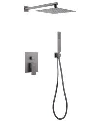 Душевая система Abber Weiss Daheim AF8219NG, никель