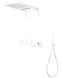 Душевая система Boheme Fusion 130-MW, белая матовая