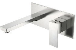 Смеситель для раковины Boheme Qubic 475-NB, никель