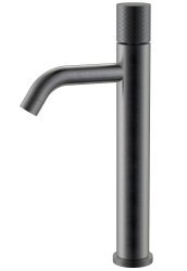Смеситель для раковины Boheme Stick 122-GM.2, оружейная сталь