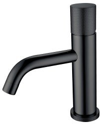 Смеситель для раковины Boheme Stick 121-BB.2, черный матовый