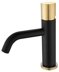 Смеситель для раковины Boheme Stick 121-BG.2, черный матовый