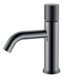 Смеситель для раковины Boheme Stick 121-SGM.2, оружейная сталь