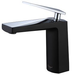 Смеситель для раковины Boheme Venturo 371-B, черный матовый