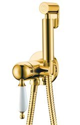 Гигиенический душ Boheme Imperiale 435 со смесителем, золото
