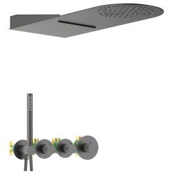 Душевая система Timo Saona SX-2350/18SM, черное золото