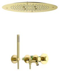 Душевая система Timo Saona SX-2358/17SM с изливом, матовое золото