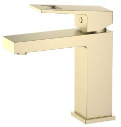 Смеситель для раковины Timo Briana 7161/17F, матовое золото