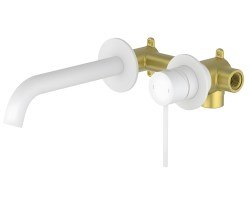 Смеситель для раковины Timo Saona 2372/16SM, белый матовый