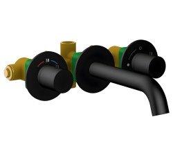 Смеситель для раковины Timo Saona 2381/03SM, черный матовый