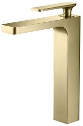 Смеситель для раковины Timo Torne 4311/17F, матовое золото