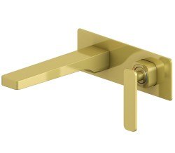 Смеситель для раковины Timo Torne 4371/17SM, матовое золото