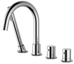 Смеситель на борт ванны Timo Saona 2330/00Y с душем, хром