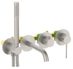 Смеситель для ванны Timo Saona 2314/13YSM с душем, никель