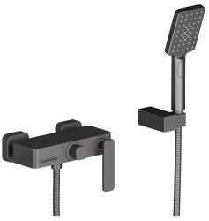 Смеситель для ванны Timo Torne 4314/03Y с душем, черный матовый