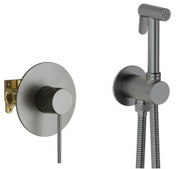 Гигиенический душ Timo Saona 2389/18SM со смесителем, черное золото