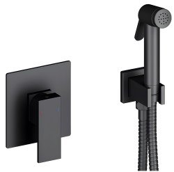 Гигиенический душ Timo Selene 2089/03SM со смесителем, черный матовый