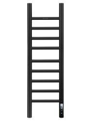 Полотенцесушитель электрический Wonzon&Woghand Bonn WW-AL4092-MB 25x80, черный матовый