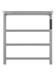 Полотенцесушитель электрический Wonzon&Woghand Bonn WW-AL402-BR 47x50, никель