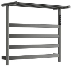 Полотенцесушитель электрический Wonzon&Woghand Essen WW-A402-GM 57x51, темный графит