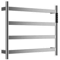 Полотенцесушитель электрический Wonzon&Woghand Essen WW-A404-BR 57x47, никель