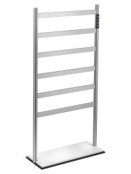 Полотенцесушитель электрический Wonzon&Woghand Essen WW-A406-BR 47x96, никель