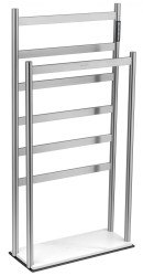Полотенцесушитель электрический Wonzon&Woghand Essen WW-A407-BR 47x96, никель