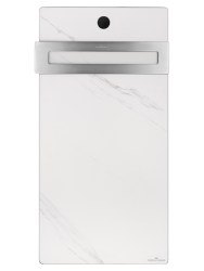 Полотенцесушитель электрический Wonzon&Woghand Stuttgart WW-A501-GM 42x80, белый мрамор