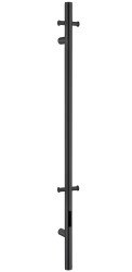 Полотенцесушитель электрический Boheme Uno 726-B 12x150, черный матовый