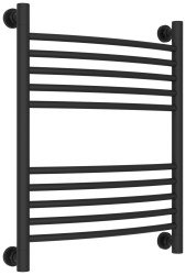 Полотенцесушитель водяной Сунержа Богема+ выгнутая 50x60, тёмный титан муар