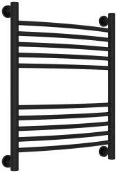 Полотенцесушитель водяной Сунержа Богема+ выгнутая 50x60, черный матовый
