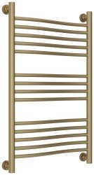 Полотенцесушитель водяной Сунержа Флюид+ 50x80, матовое золото