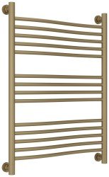 Полотенцесушитель водяной Сунержа Флюид+ 60x80, матовое золото