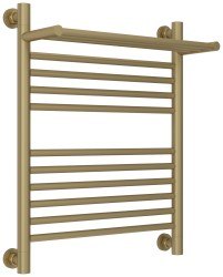 Полотенцесушитель водяной Сунержа Богема+ с полкой 50x60, матовое золото