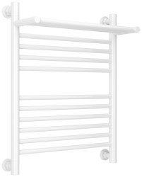 Полотенцесушитель водяной Сунержа Богема+ с полкой 50x60, белый