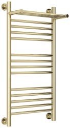 Полотенцесушитель водяной Сунержа Богема+ с полкой 40x80, шампань