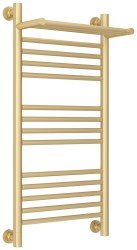 Полотенцесушитель водяной Сунержа Богема+ с полкой 40x80, шампань матовая