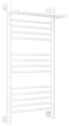 Полотенцесушитель водяной Сунержа Богема+ с полкой 40x80, белый матовый