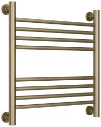 Полотенцесушитель водяной Сунержа Богема+ прямая 50x50, золотой шелк