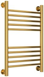 Полотенцесушитель водяной Сунержа Богема+ прямая 40x60, золото