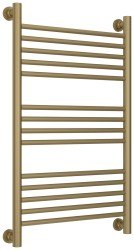 Полотенцесушитель водяной Сунержа Богема+ прямая 50x80, матовое золото