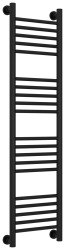Полотенцесушитель водяной Сунержа Богема+ прямая 30x120, черный матовый