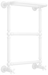 Полотенцесушитель водяной Сунержа Ренессанс 1385 40x66, белый матовый