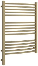 Полотенцесушитель электрический Сунержа Аркус 3.0 L 60x80, матовое золото