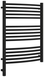 Полотенцесушитель электрический Сунержа Аркус 3.0 L 60x80, черный матовый