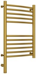 Полотенцесушитель электрический Сунержа Богема 3.0 L выгнутая 40x60, латунь
