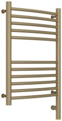 Полотенцесушитель электрический Сунержа Богема 3.0 R выгнутая 40x60, матовое золото