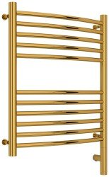 Полотенцесушитель электрический Сунержа Богема 3.0 R выгнутая 50x60, золото